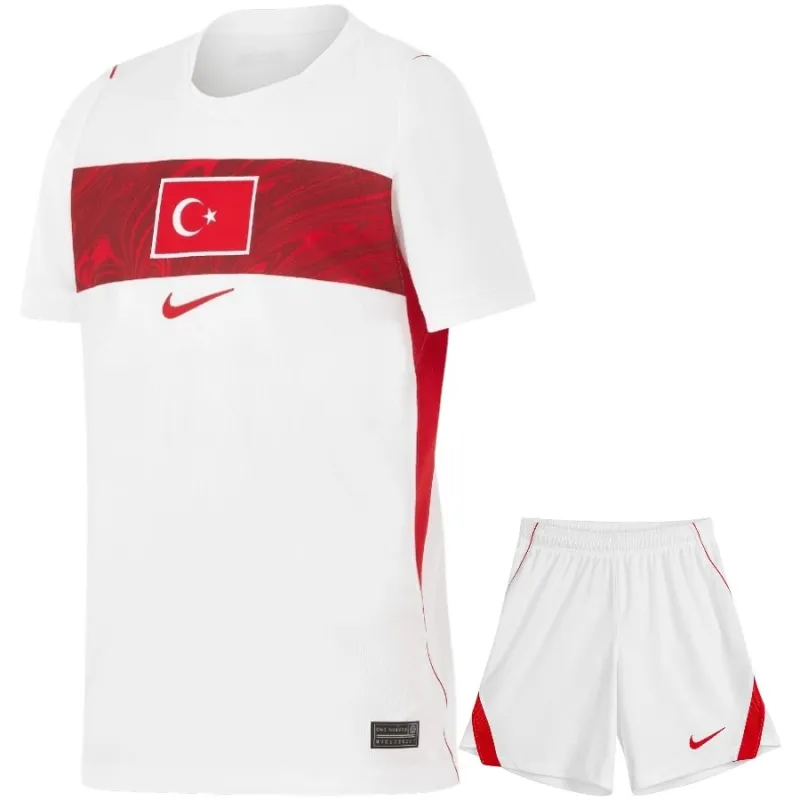 Completo Esterno Bambino Turchia 2026/27 Bianco