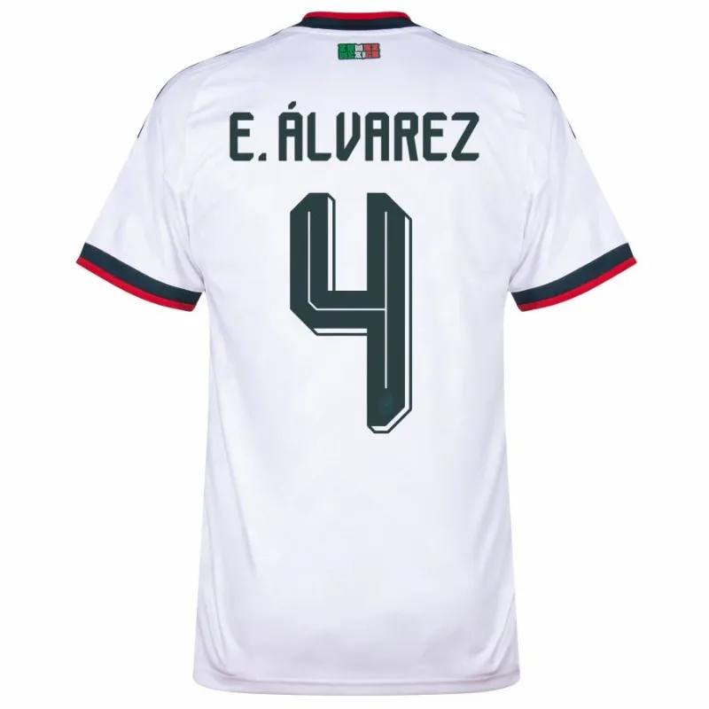 Mexico E. ALVAREZ 2026/27 Away Kids Kit White