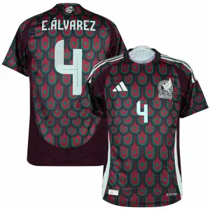 Alvarez Messico 2024/25 Casa Maglia Tifoso - Rossa