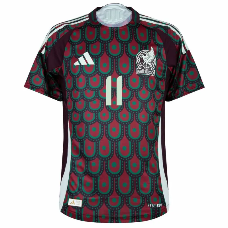 Jiménez Mexico 2024/25 Home Fan Jersey - Red