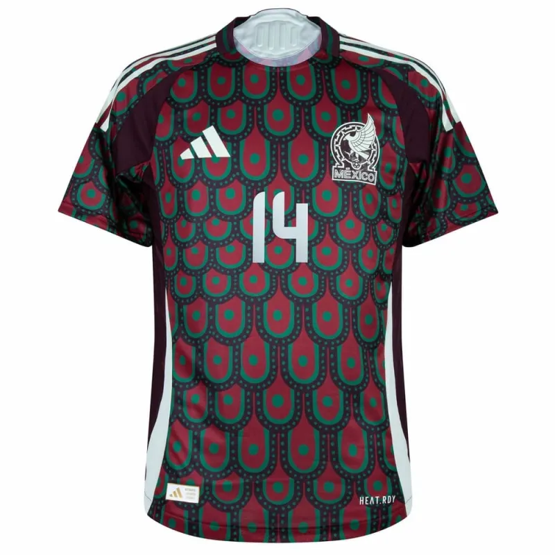 Chicharito Mexico 2024/25 Home Fan Jersey - Red