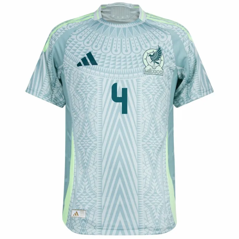 Alvarez Mexique 2024-25 Extérieur Maillot Supporter - Vert