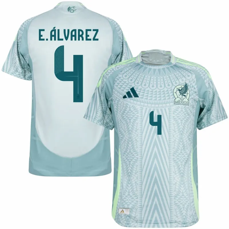 Alvarez Mexique 2024-25 Extérieur Maillot Supporter - Vert