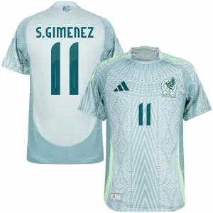 Chicharito Messico 2024/25 Trasferta Maglia Tifoso - Verde