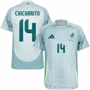 Chicharito Messico 2024/25 Trasferta Maglia Tifoso - Verde