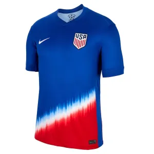The US team's 2024/25 away jersey, fan version, blue/white