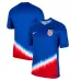 The US team's 2024/25 away jersey, player version, blue
