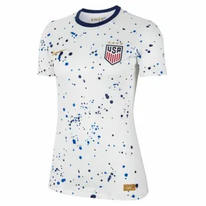 Le maillot domicile 2023/24 pour femmes de l'équipe des États-Unis, version fan, blanc