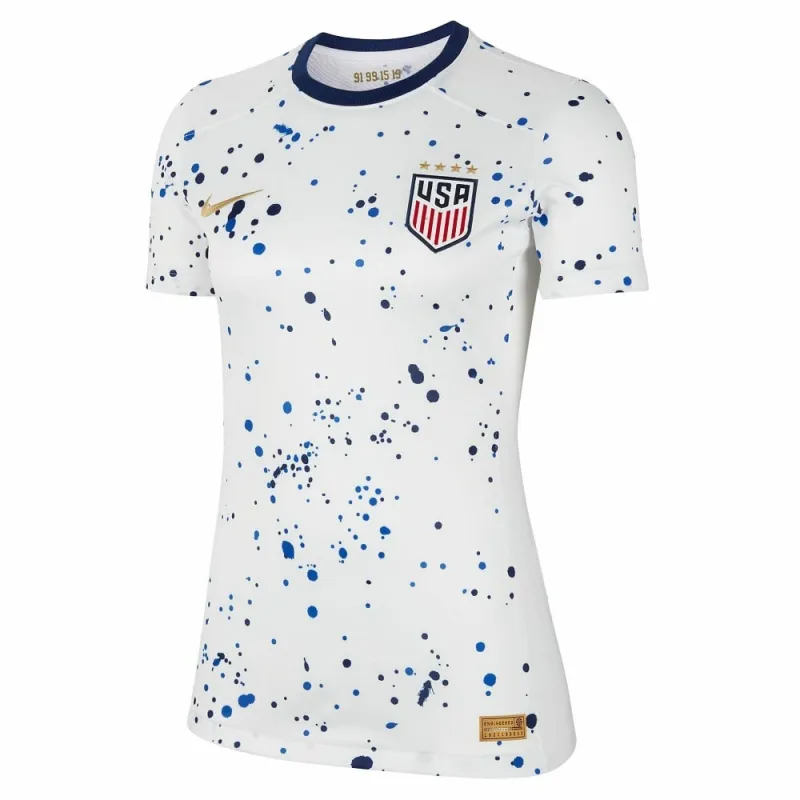 The US team's 2023/24 women's home jersey, fan version, white