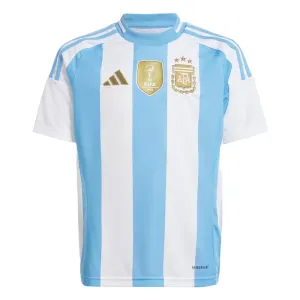 Argentine 2024/25 Maillot Domicile Réplique Enfant - Bleu Clair