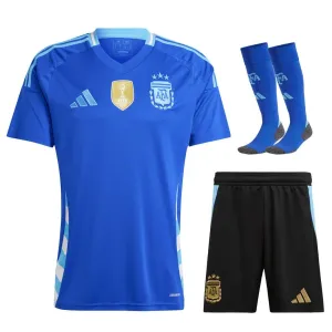 Maillot de l'équipe d'Argentine en déplacement 2024/25 pour enfants (Bleu)