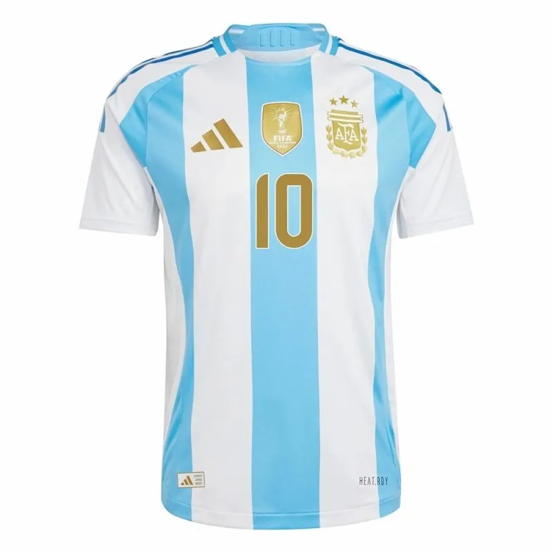 Messi, Argentina 2024/25 Home Jersey (Sky Blue)