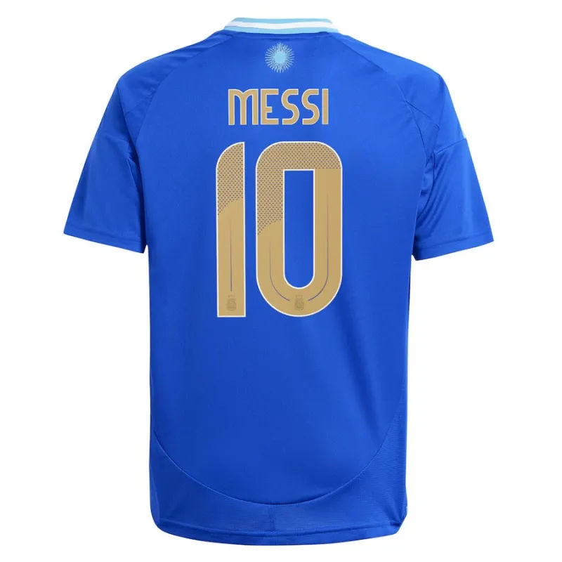 Maillot de l'équipe d'Argentine en déplacement 2024/25 pour enfants (Bleu ciel)