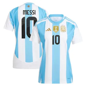 Messi, Maillot domicile féminin de l'Argentine 2024/25 (Bleu ciel)