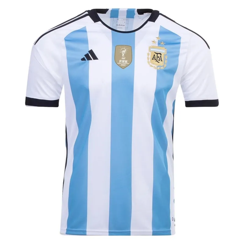 Argentina 2022/23 3-Star Home Jersey (Sky Blue)