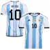 Messi, Argentina 2022/23 3-Star Home Jersey (Sky Blue)
