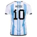 Messi Argentina 2022/23 3 Stars Home Kids Kit - Sky Blue