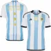 Maglia dell'Argentina campione del mondo a 3 stelle (Blu celeste)