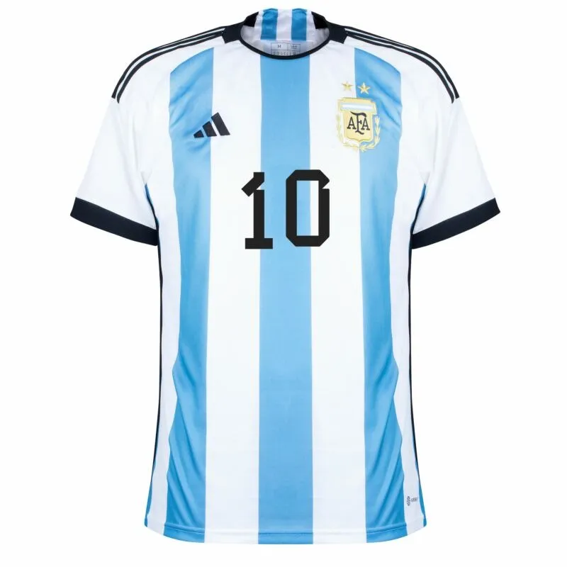 Messi Argentina 2022 World Cup Kids Kit - Sky Blue