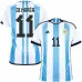 Di Maria, Camiseta de casa de Argentina para la Copa del Mundo 2022 (Azul celeste)