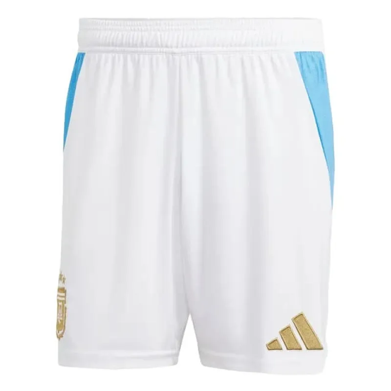 Short domicile de l'Argentine 2024/25 - Version supporter (Blanc)