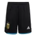 Argentina 2022 World Cup Home Shorts - Fan Version (Black)