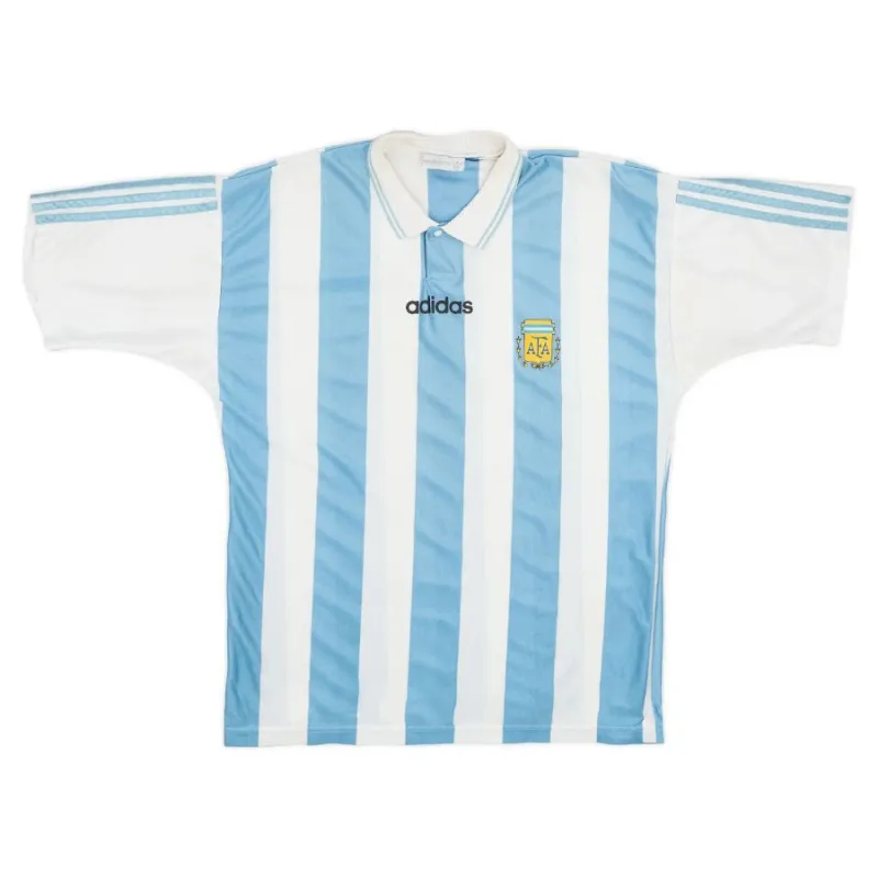 Argentina 1994 Home Jersey (Blue and White)