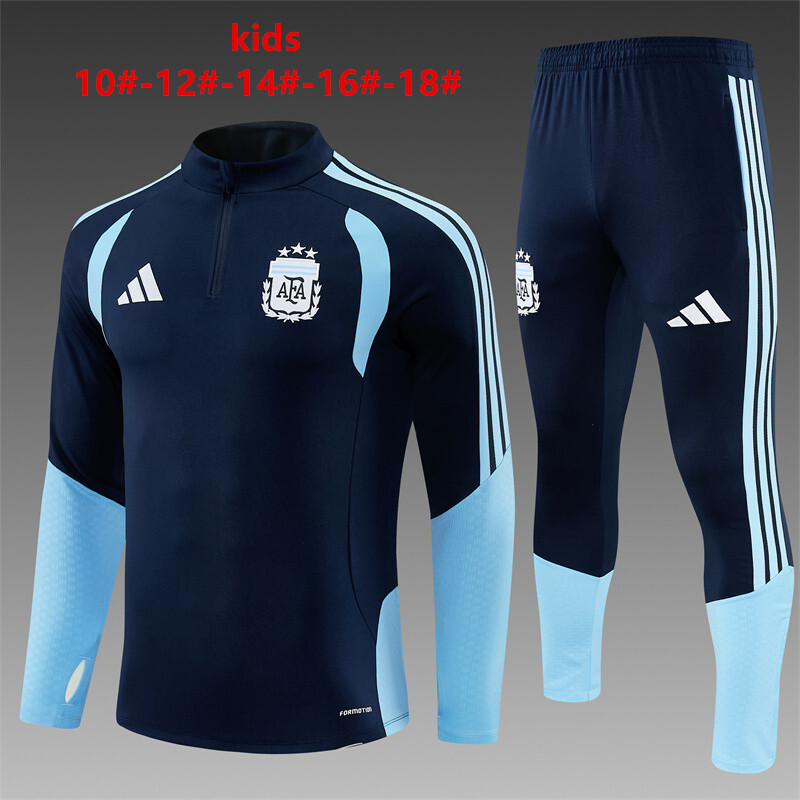 Argentine 2026/27 Ensemble Sport Enfant bleu