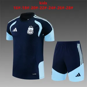 Argentina 2026/27 Kids Training Set blue