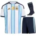 Argentina 2026/27 Home Kids Kit - Blue/White
