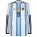 Argentina J.ALVAREZ 2026/27 Home Long Sleeve Jersey - Blue/White