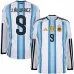 Argentina J.ALVAREZ 2026/27 Home Long Sleeve Jersey - Blue/White