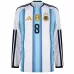 Argentina E.FERNANDEZ 2026/27 Home Long Sleeve Jersey - Blue/White