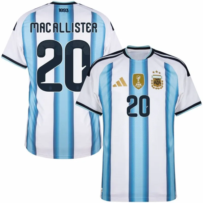 Argentinien MAC ALLISTER 2026/27 Heimtrikot - Blau/Weiß
