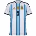 Conjunto Local Infantil J.ALVAREZ Argentina 2026/27 - Azul/Blanco
