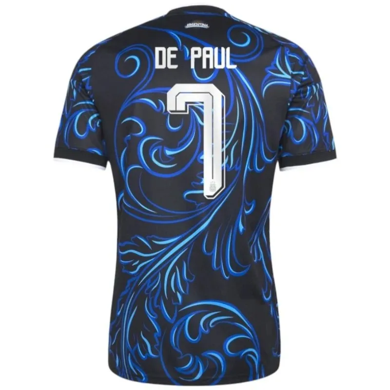 Argentina DE PAUL 2026/27 Away Jersey Blue