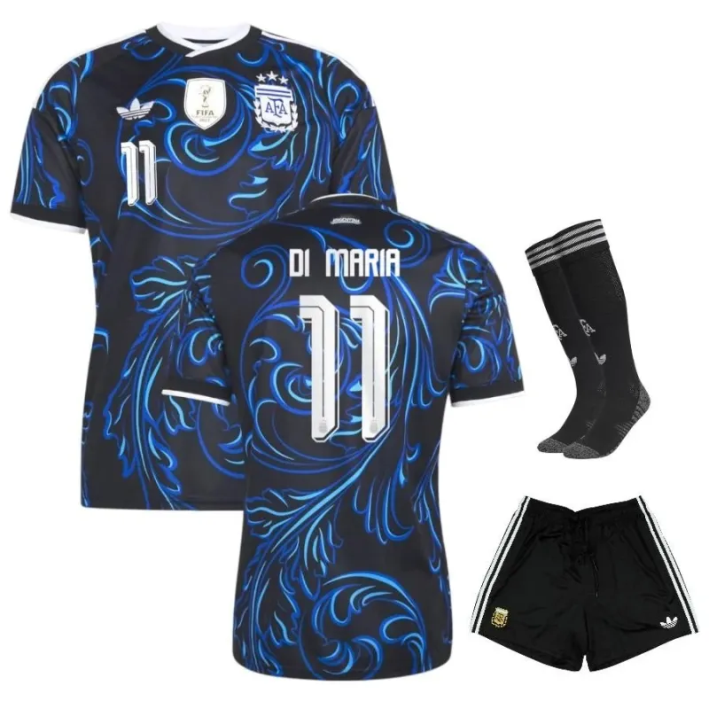Kit Enfant Extérieur Argentine DI MARIA 2026/27 Bleu