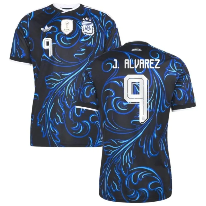 Argentina J.ALVAREZ 2026/27 Away Jersey Blue