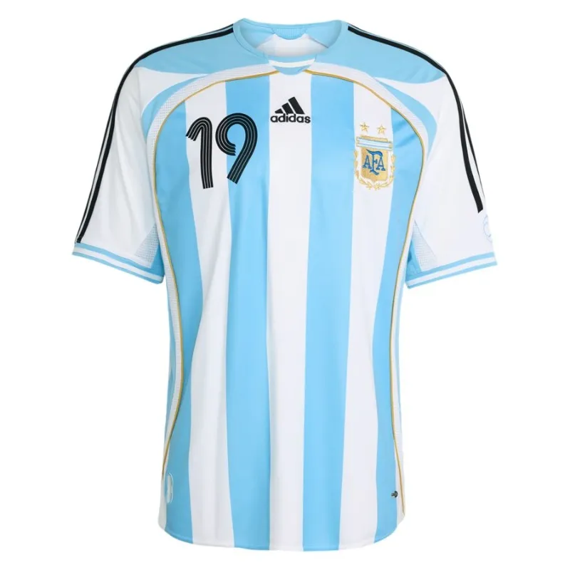 Argentina MESSI 2006 Retro Home Jersey Blue White