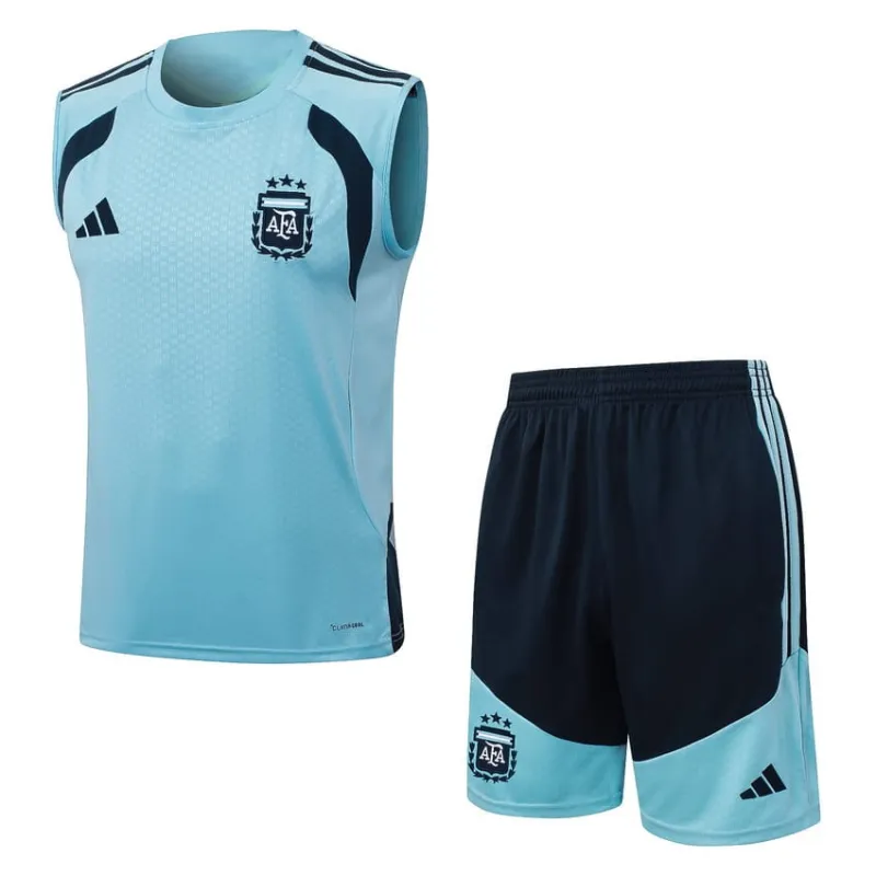 Conjunto Chaleco Argentina 2026/27 Azul