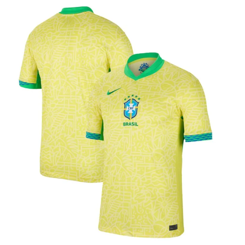 Maillot domicile du Brésil 2024/25 - Version supporter (Jaune)