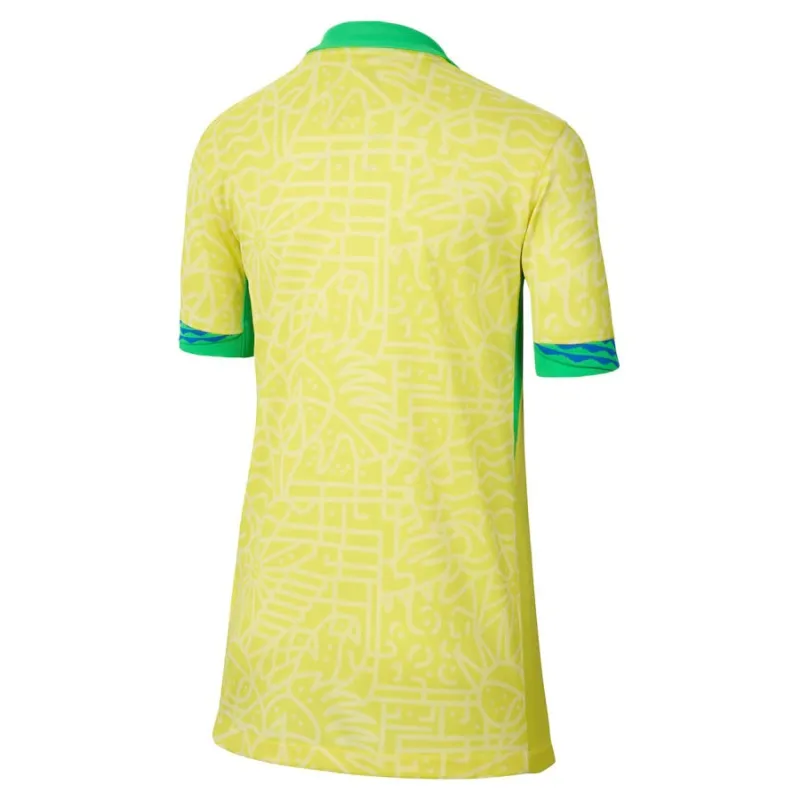 Maillot domicile du Brésil 2024/25 - Version supporter enfants (Jaune)