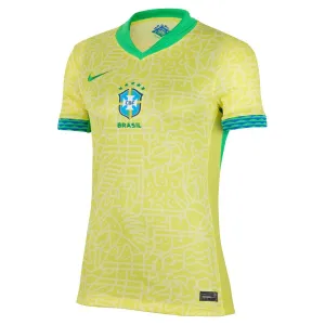 Maillot domicile féminin de supporter du Brésil 2024/25 (Jaune)