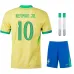 NEYMAR Brasilien 2024/25 Heim Kinder Fan-Trikotset - Gelb