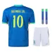 NEYMAR Brasile 2024/25 Trasferta Bambino Set Tifoso - Blu