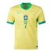 Vini Jr. Brazil 2024/25 Home Jersey, Fan Version, Yellow