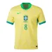 Paquetá, Brazil 2024/25 Home Jersey, Fan Edition, Yellow