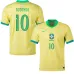 Rodrygo, Maillot d'entraînement du Brésil 2024/25, Version pour les supporters, Jaune