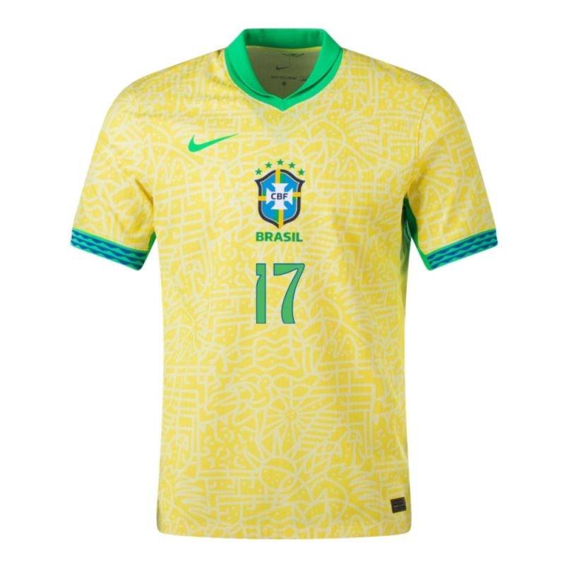 Bruno Brasile Maglia Home 2024/25