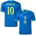 Neymar Jr., Brazil 2024/25 Away Jersey, Fan Version, Blue